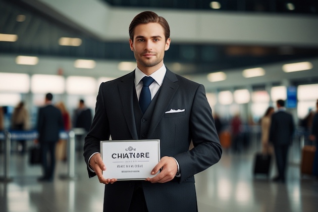 Встреча с табличкой